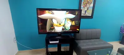 a television with a sonic character on the screen at Hermosa casa en el mejor lugar! in Sabaneta