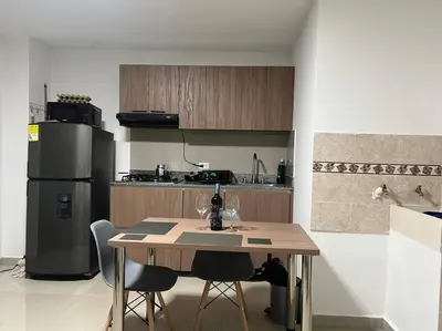 Gallery image of Apartaestudio entero cerca estacion metro Itagui in Itagüí