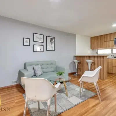 Apartamento de lujo laureles con Aire y hamaca 200