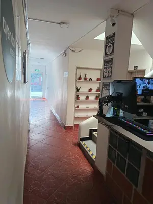 a room with a cash register in a store at Hotel Confort Boutique in Rionegro