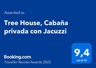 a screenshot of the tree house calanta puerto tamarin at Tree House, Cabaña privada con Jacuzzi y canoa in Guatapé
