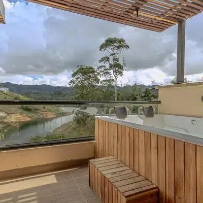 San Telmo Lake Guatape view