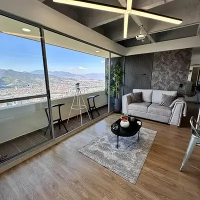 Amazing view Modern Apartment in Sabaneta