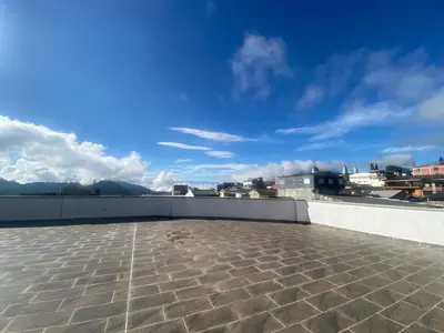 a view from the roof of a building at BISÁU Hotel in Ruiosucio