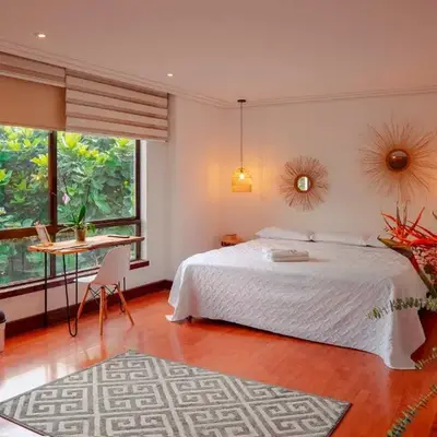 Habitación de Comfort total en el Poblado - A2