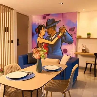Warm and Cozy Stadio Suite Rosa Negra