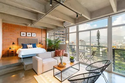 Gallery image of La mejor zona residencial - Poblado cerca a Provenza 50 m2 in Medellín