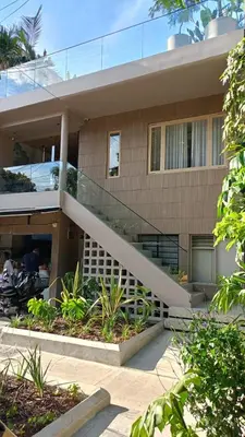 a house with a staircase in front of it at Casa Tokyo 4 Manila - Terraza By Xcay Home in Medellín
