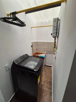 a small bathroom with a toilet in a room at Apartamento Super Exclusivo in Medellín