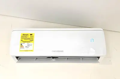 a white printer with a sign on the wall at Casa Fiora Laureles in Medellín