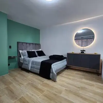 Loft with bathtub in Laureles