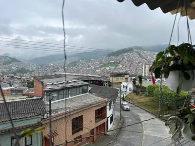 a view of a city from a building at Apartamento Barrio la Argentina vía principal 302 in Manizales