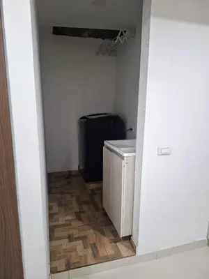 a small room with a trash can and a small room with at Apartamento Cerca a Primer Parque de Laureles in Medellín