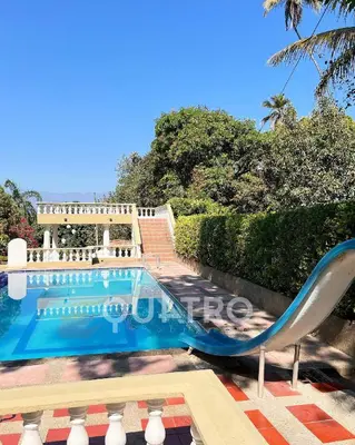 an image of a swimming pool in a villa at finca de recreo in Sopetran