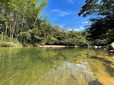 a body of water with trees in the background at Santa María del Río in San Rafael