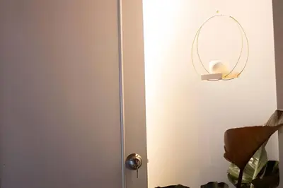 a door with a mirror on the wall at Chill-Out | Jacuzzi todo el año | Unicentro 5 minu in Medellín