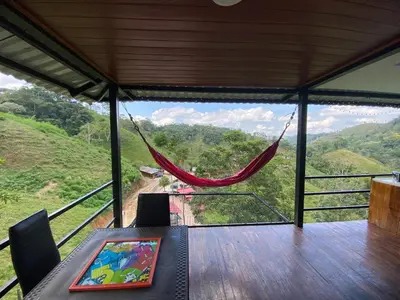 Gallery image of Cabaña en Norcasia con Jacuzzi sin calefacción, piscina agua de manantial y opción de atracciones extremas Paraíso Xtreme in Confines