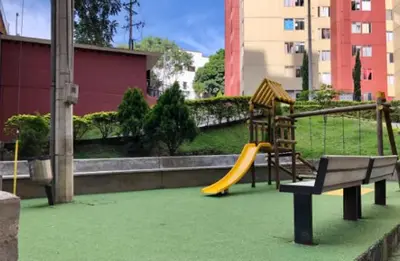 a playground with a slide and a bench at Alojamiento Central en Medellín en Zona Turística BA in Medellín