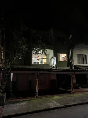 a house with a mirror on top of it at night at Casa Eternal Comfort and Style in Envigado