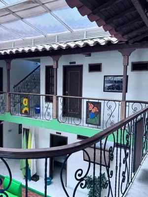 a view from the balcony of a house at Hotel Premium BISS in Supía