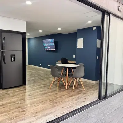Terraza privada en Laureles con Aire acondicionado
