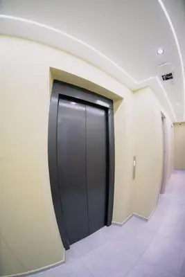 a hallway with doors in a building at Live the Comuna 13 experience in Medellín INT 304 in Medellín