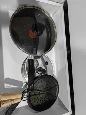 a mixer in a white box with at Edifio Barlovento in Bello