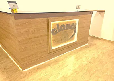 a wooden wall with a sign on top of it at Cloud9h in Medellín