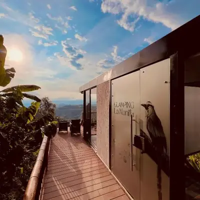 Glamping La Nonita tipo cabaña Luxury