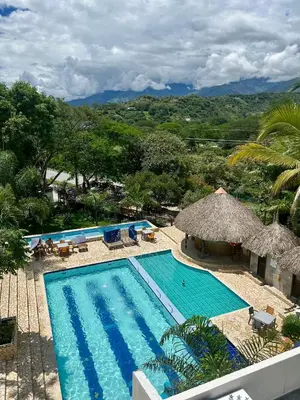 an image of a swimming pool at a resort at Sky Natural Museum in Santa Fe de Antioquia