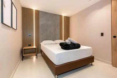 Gallery image of M201 Poblado Apt close to lleras park jacuzzi AC in Medellín