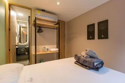Gallery image of M201 Poblado Apt close to lleras park jacuzzi AC in Medellín
