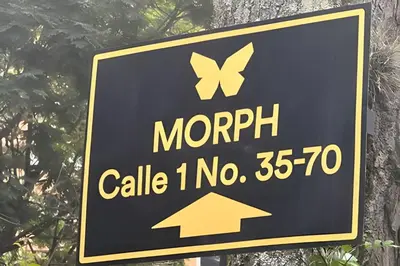a sign that says morrh calledcalled no no at Morph 1402 - Stylish apt in Poblado/AC/Jacuzzi in El Poblado