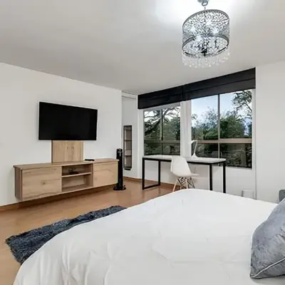 Santiago De Bagatela 401 - Serene apt/sauna & gym