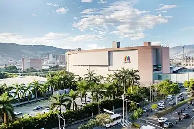 a view of the fnoc building in mexico city at Clase 48 apt1002 - Loft with Panoramic Views and AC in Sabaneta