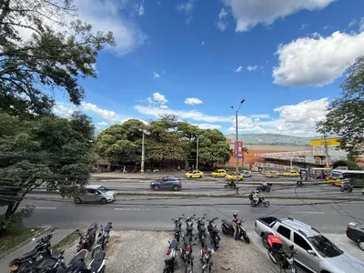 a group of bikes parked on the side of a street at Laureles Boutique Stay in Medellín
