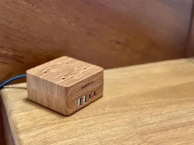 a wooden box sitting on top of a table at Elegant Colonial Walkable Casa in Jericó
