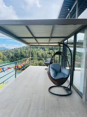 Gallery image of Casa garuda, hermosa cabaña con vista a la piedra de El Peñol in La Pradera
