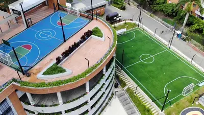 Gallery image of Cómodo apartamento para largas estadías en Niquia in Bello