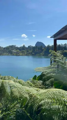 a view of a large body of water at Sienna Casa del Lago in Guatapé