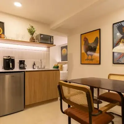 201 Stylish Retreat in Laureles Area Terrace AC