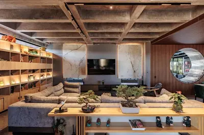 a living room with a large couch and a tv at Luxurious Farm House Finca Libia in Guarne