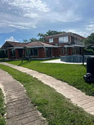 a house with a brick road in front of it at Colombia Escape - Cafe Acapulco Extasis in Viterbo