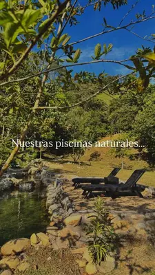 a picture of a plane sitting on the side of a river at Refugio la Arboleda in San Rafael