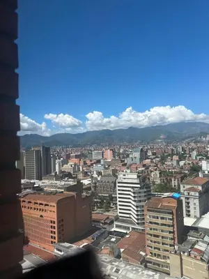 a view of a city from a building at As Seen On Netflix NARCO house in Medellín
