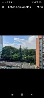 a screenshot of a picture of a view of a city at Apartamento en excelente ubicación en el Poblado para renta con estadía mínima de 1 mes in Medellín