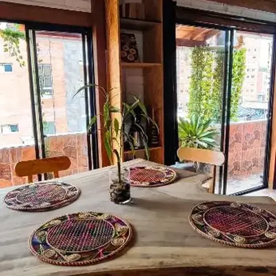 Family accommodation in downtown Itagüí
