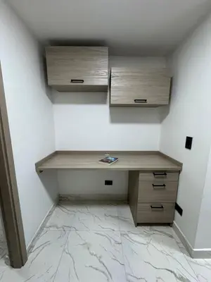 a desk in a room with two drawers at Apartment in Itagui, excellent location in Itagüí