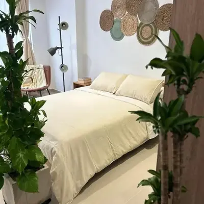 Boho Green Apartment