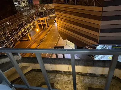 an overhead view of a staircase in a building at Tu alojamiento parque caldas in Manizales